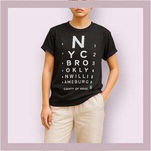 Brooklyn Calling NYC County Of Kings Black Tee